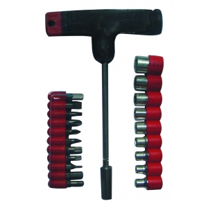 Kljuc set od 21 nastavka tip T 330558
