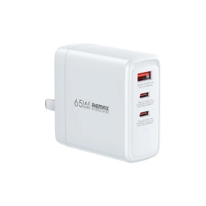 Kucni punjac REMAX Dofon Series RP-U100 65W 2C+1A GaN beli - Img 2