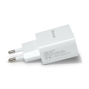 Kucni punjac Teracell Evolution TC-08 5V 2.4A 12W sa lightning kablom beli CE - Img 4