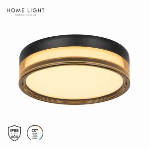 LED PLAFONJERA BLM230CW 18W CCT CRNA IP65