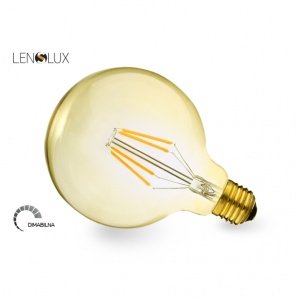 LED SIJALICA FILAMENT DIM G95 6W E27 2200K 600lm AMBER - Img 4