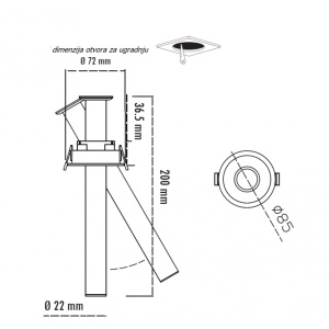 LED SVETILJKA LM6004-21 3W 3000K BELA - Img 4