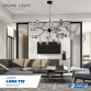 Luna 118 luster 27xG4 220V black