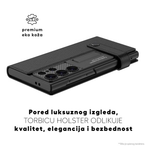 Maska Holster za Samsung S918B Galaxy S23 Ultra crna - Img 2