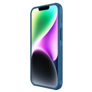 Maska Nillkin Scrub Pro za iPhone 14 6.1 plava (sa otvorom za logo) - Img 4