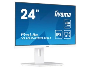 Monitor 24 Iiyama XUB2492HSU-W6 1920x1080/Full HD IPS/100Hz/4ms/HDMI/DP/USB/Zvučnici/beli - Img 3