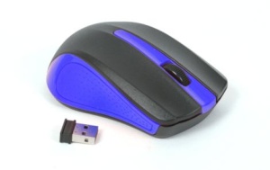 Mouse Omega OM0419BL W plavi