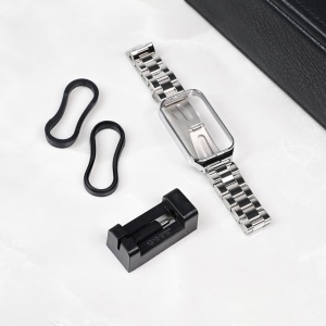 Narukvica za smart watch Xiaomi Band M7 metalna srebrna - Img 3