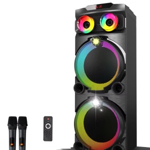 Partybox zvučnik Intex Boombox DR-1230/100W/2xmic - Img 4