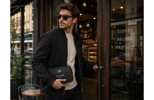 PEPE JEANS DURHAM muška torbica za ruku - crna - Img 11