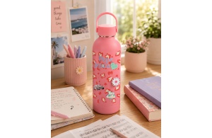 PEPE JEANS EVELYIN termos 500 ml - koralna - Img 4