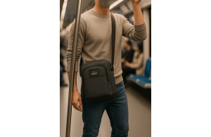 PEPE JEANS WHITTON muška torba na rame - tamno siva - Img 10