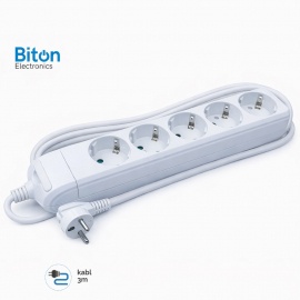 PRENOSNA PRIKLJUCNICA BITON PETOSTRUKA 3M KB-RB-05L - Img 4