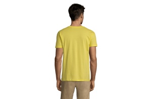 REGENT unisex majica sa kratkim rukavima - limun žuta, XXL - Img 3