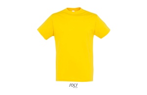 REGENT unisex majica sa kratkim rukavima - Žuta , XL - Img 4