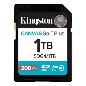 SD Card 1TB Kingston SDG4/1TB class 10 200Mbs/160MBs - Img 1