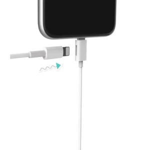 Slusalice sa adapterom za punjenje JH-015 za iPhone lightning bele - Img 2