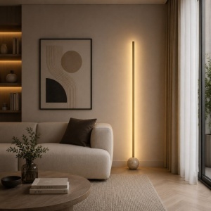 SOLEA 167 PODNA LAMPA 30W 3000K ZLATO/BELA - Img 2