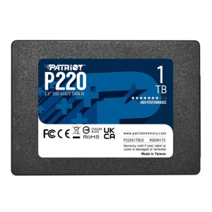 SSD 2.5 SATA3 1TB Patriot P220 550MBs/500MBs P220S1TB25 - Img 1