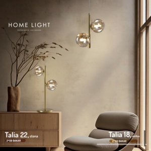 TALIA 22 STONA LAMPA 2*G9 BAKAR - Img 8