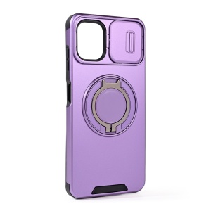 Torbica CamShield Ring stand za Samsung A065F Galaxy A06 ljubicasta - Img 1