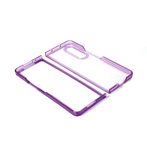 Torbica Clear TPU za Samsung F936B Galaxy Z Fold 4 5G ljubicasta - Img 2