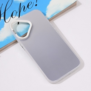 Torbica Clear za iPhone 16 6.1 srebrna - Img 1