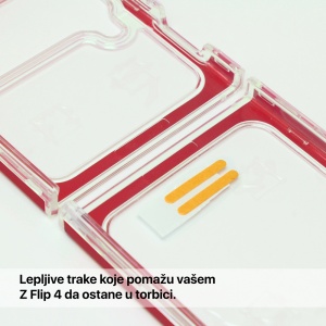 Torbica Color HD za Samsung F721B Galaxy Z Flip 4 5G crvena - Img 2