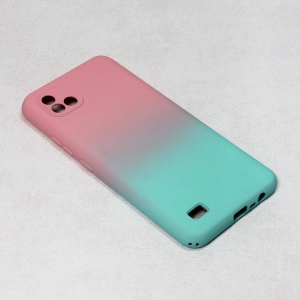 Torbica Double Color za Realme C11 (2021)/C20 roze-mint - Img 1