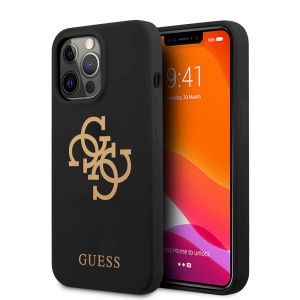 Torbica Guess Hc Silicone za iPhone 13 Pro Max 6.7 crna (GUHCP13XLS4GGBK) - Img 1