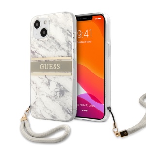 Torbica Guess Marble Strap za iPhone 13 6.1 siva (GUHCP13MKMABGR) - Img 1