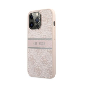 Torbica Guess Stripe za iPhone 13 Pro 6.1 roze (GUHCP13L4GDPI) - Img 2