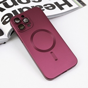 Torbica Magsafe Chrome za iPhone 13 Pro Max 6.7 bordo - Img 1