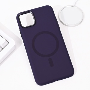 Torbica Magsafe Pure Plus za iPhone 11 Pro Max 6.5 tamno ljubicasta - Img 1
