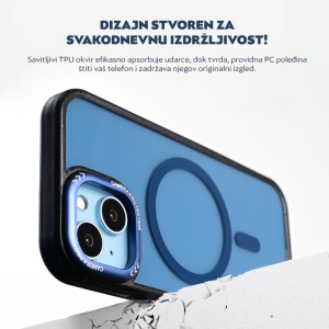 Torbica Magsafe Trendy za iPhone 13 Pro Max 6.7 ljubicasta - Img 3
