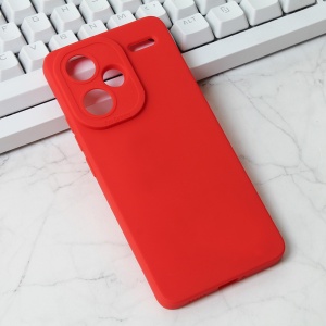 Torbica Silikon Pro Camera za Xiaomi Redmi Note 13 Pro Plus (EU) crvena - Img 1