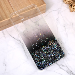 Torbica Silikonska Glitter za Samsung A556F Galaxy A55 5G crna - Img 1