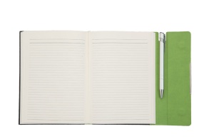 VELVET Notes sa magnetnim preklopom A5 - Lime - Img 2