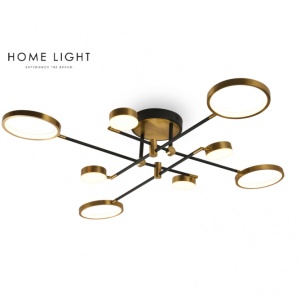 VESTA 489 LUSTER 76W 3000K CRNA/MESING - Img 3