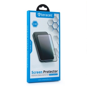 Zastitno Staklo Tempered glass 2.5D full glue za Motorola Moto E22 crni - Img 1