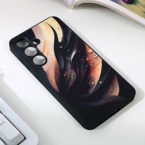 Абстрактный чехол для Samsung S921B Galaxy S24 черный