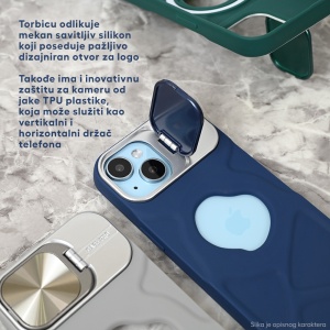 Держатель объектива Torbica Magsafe для iPhone 13 6.1 siva - Img 3