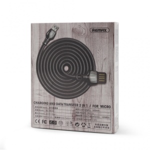 Кабель для передачи данных REMAX King RC-063m micro USB черный 1м - Img 2