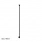 Magnetna cev 9606 C, 1000mm, crna