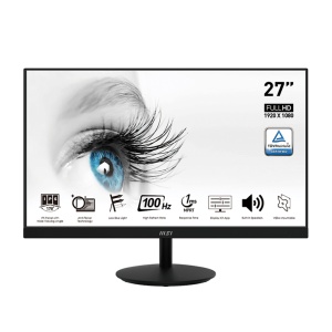 Монитор MSI 27", MSI PRO MP271A, плоский, FHD, IPS, 100 Гц, 1 мс MPRT, HDMI/DP