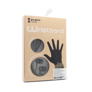 Наушники + браслет Wristbond зеленые - Img 3