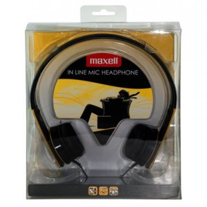 Наушники Maxell MXSHPMY желтые