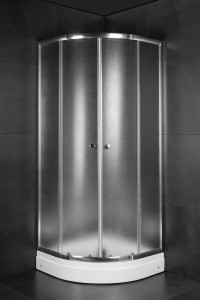 Полукруглая душевая кабина 80x80см JL 4280