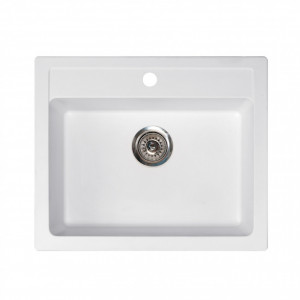 Раковина Metalac X QUADRO 60 600x500 белая