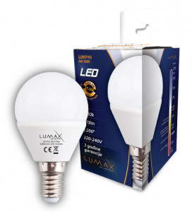 Светодиодная лампа Lumax LUMP45-6W 3000K E14